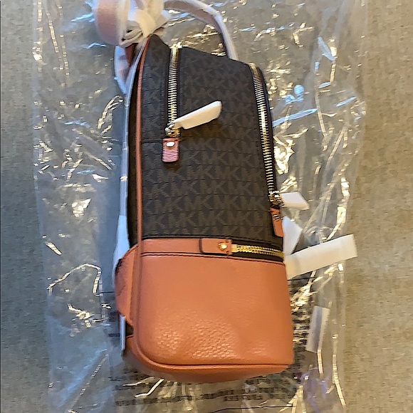 MICHAEL Michael Kors Rhea Logo Print Zip Backpack 🎒 - Picture 11 of 14